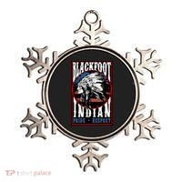 Blackfoot Tribe Native Pride Respect American Indian Us Flag Meaningful Gift Ornament thumb 0