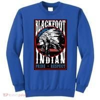 Blackfoot Tribe Native Pride Respect American Indian Us Flag Meaningful Gift Sweatshirt thumb 0