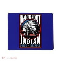Blackfoot Tribe Native Pride Respect American Indian Us Flag Meaningful Gift Mousepad thumb 0