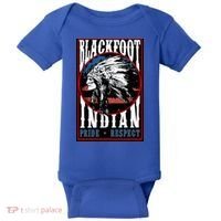Blackfoot Tribe Native Pride Respect American Indian Us Flag Meaningful Gift Baby Bodysuit thumb 0