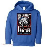 Blackfoot Tribe Native Pride Respect American Indian Us Flag Meaningful Gift Toddler Hoodie thumb 0