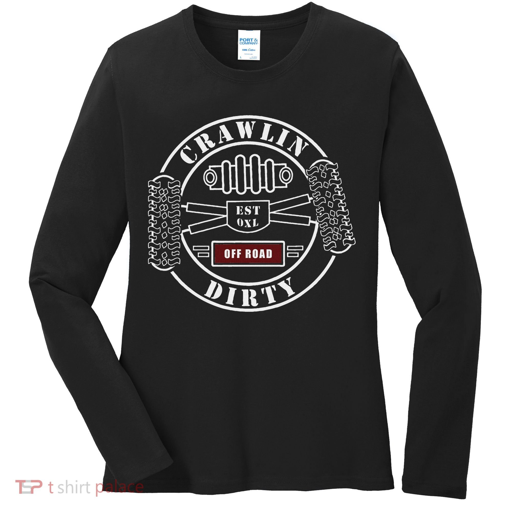 Big Tires Off Road Rc Rock Crawling 4x4 Four Wheel Women's Long Sleeve Shirt