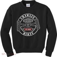 Big Tires Off Road Rc Rock Crawling 4x4 Four Wheel Kids Sweatshirt thumb 0