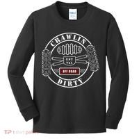 Big Tires Off Road Rc Rock Crawling 4x4 Four Wheel Kids Long Sleeve Shirt thumb 0