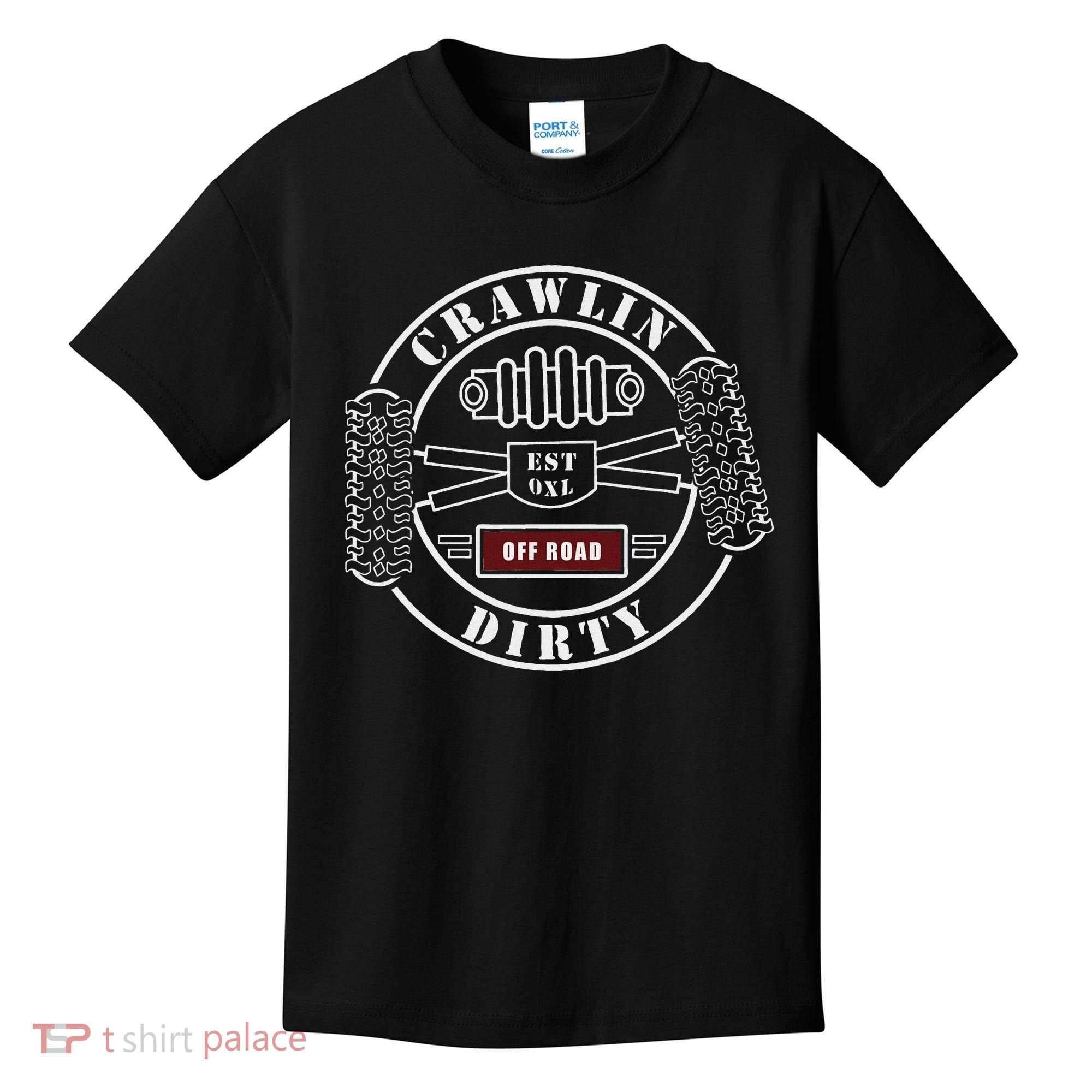 Big Tires Off Road Rc Rock Crawling 4x4 Four Wheel Kids T-Shirt