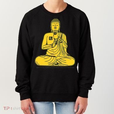 Buddha Texting On Cell Phone Women's Sweatshirt