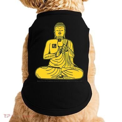 Buddha Texting On Cell Phone Doggie Tank