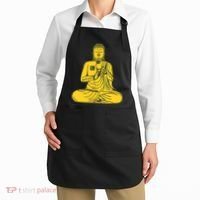Buddha Texting On Cell Phone Apron thumb 2