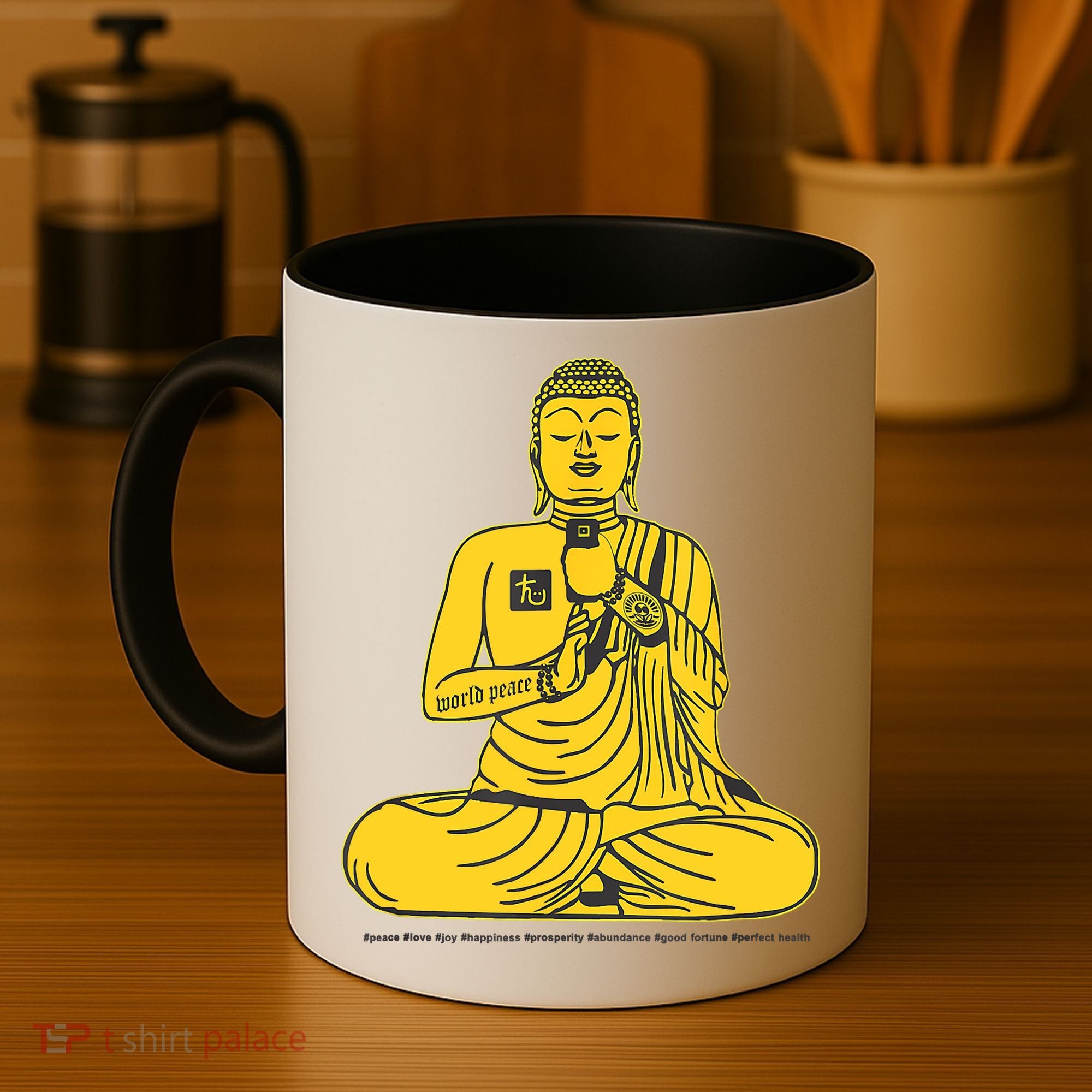Buddha Texting On Cell Phone Coffee Mug