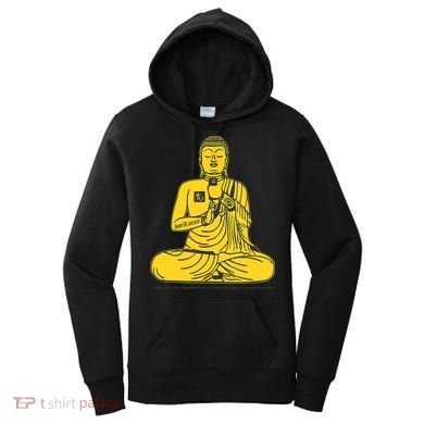 Buddha Texting On Cell Phone Women's Hoodie