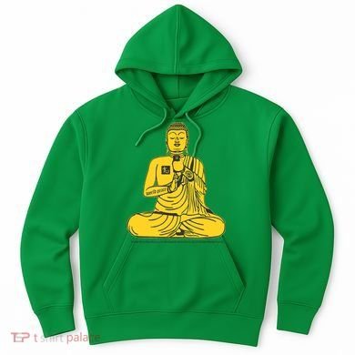 Buddha Texting On Cell Phone Hoodie