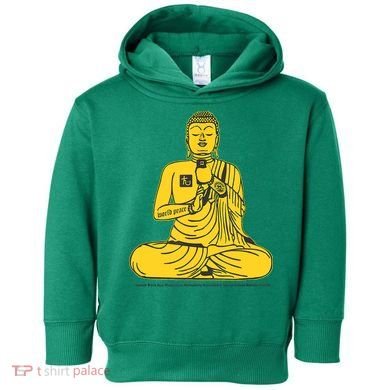 Buddha Texting On Cell Phone Toddler Hoodie