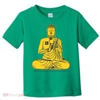 Buddha Texting On Cell Phone Toddler T-Shirt thumb 0