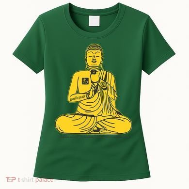 Buddha Texting On Cell Phone Women's T-Shirt