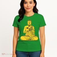 Buddha Texting On Cell Phone Women's T-Shirt thumb 4