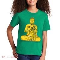 Buddha Texting On Cell Phone Kids T-Shirt thumb 2