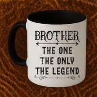 Brother The One The Only The Legend Father's Day Brother Coffee Mug thumb 2