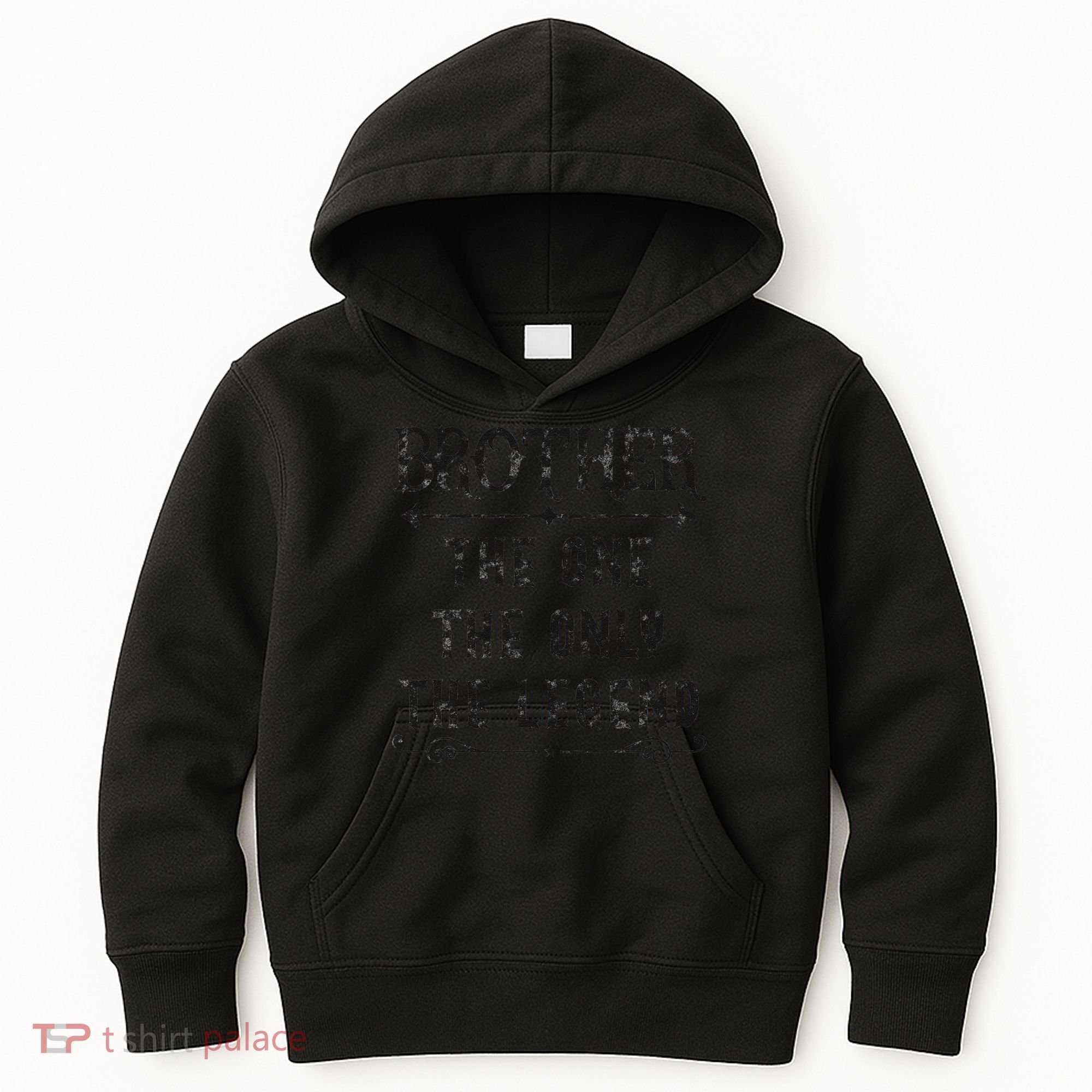 Brother The One The Only The Legend Father's Day Brother Kids Hoodie