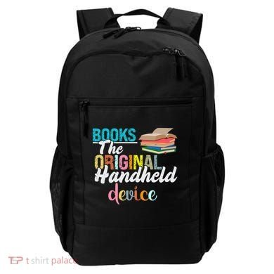 Books The Original Handheld Device Book Librarian Backpack