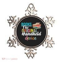 Books The Original Handheld Device Book Librarian Ornament thumb 0