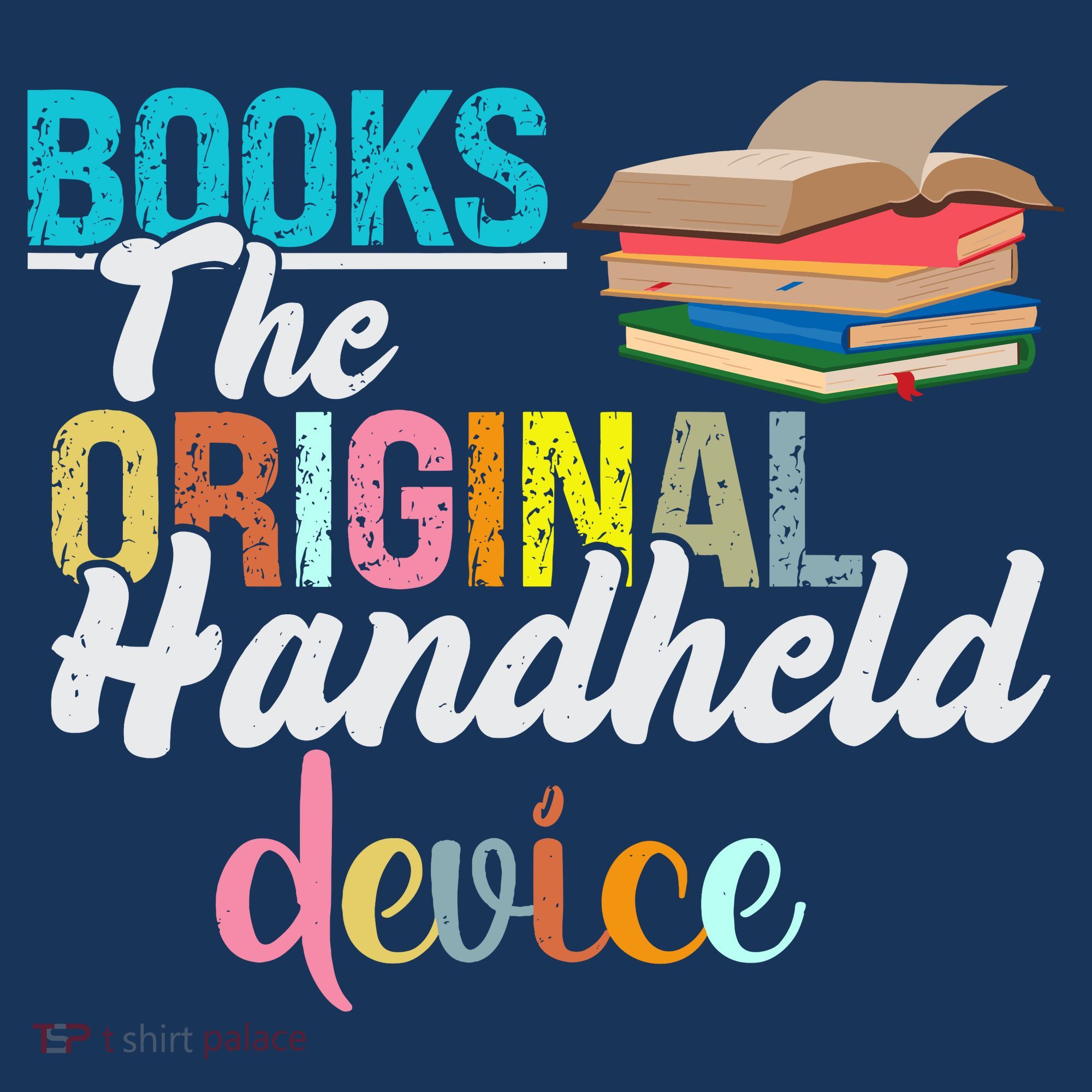 Books The Original Handheld Device Book Librarian Doggie Tank