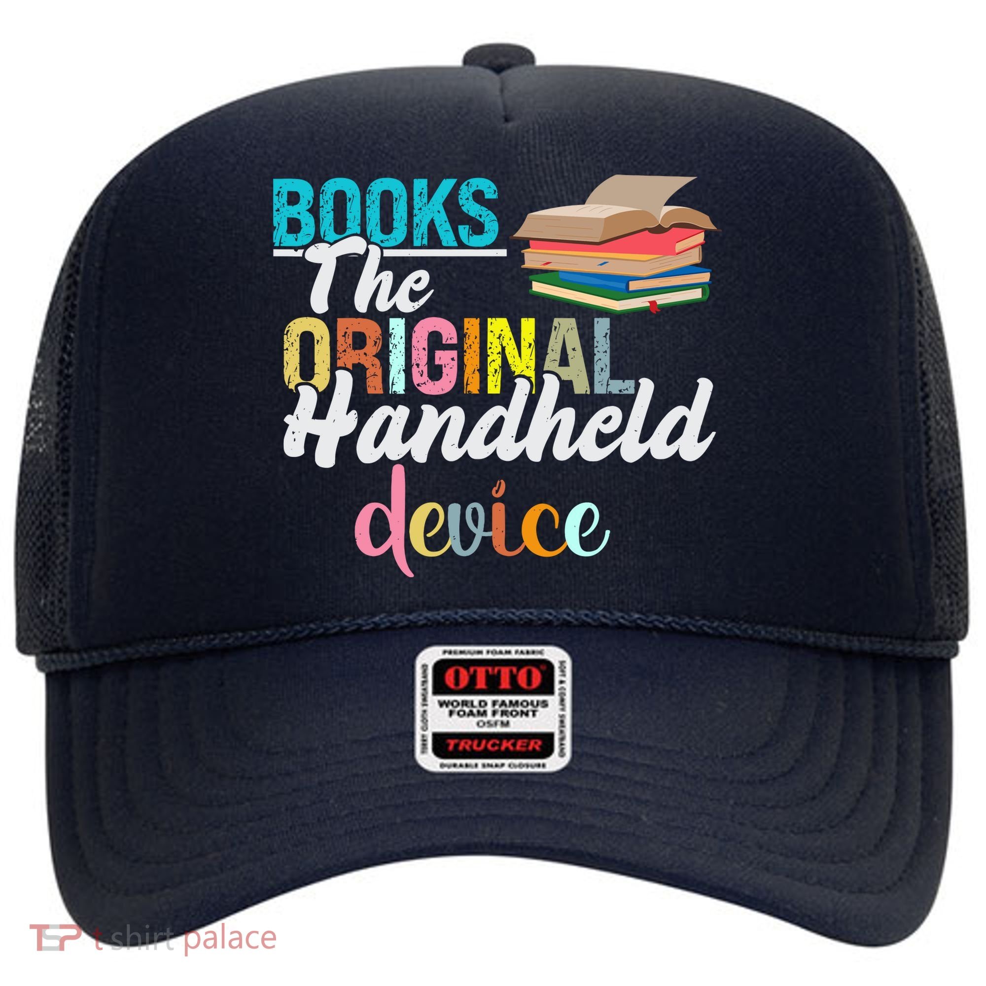 Books The Original Handheld Device Book Librarian Hat