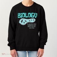 Biology The Only Science Cells Biologist Pun Funny Biology Women's Sweatshirt thumb 0