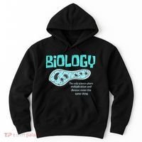 Biology The Only Science Cells Biologist Pun Funny Biology Hoodie thumb 0