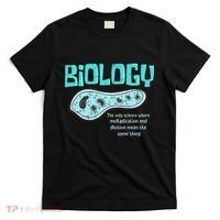 Biology The Only Science Cells Biologist Pun Funny Biology T-Shirt thumb 0
