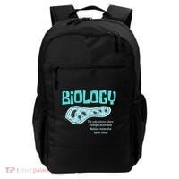 Biology The Only Science Cells Biologist Pun Funny Biology Backpack thumb 0