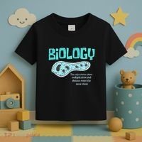 Biology The Only Science Cells Biologist Pun Funny Biology Toddler T-Shirt thumb 3