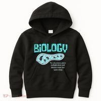 Biology The Only Science Cells Biologist Pun Funny Biology Kids Hoodie thumb 0
