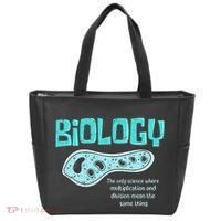 Biology The Only Science Cells Biologist Pun Funny Biology Tote Bag thumb 0