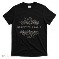 Barely Tolerable Pride And Prejudice Jane Austen T-Shirt thumb 0