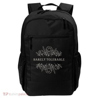 Barely Tolerable Pride And Prejudice Jane Austen Backpack