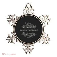 Barely Tolerable Pride And Prejudice Jane Austen Ornament thumb 0