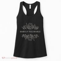 Barely Tolerable Pride And Prejudice Jane Austen Women's Tank Top thumb 0