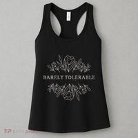 Barely Tolerable Pride And Prejudice Jane Austen Women's Tank Top thumb 3