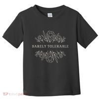 Barely Tolerable Pride And Prejudice Jane Austen Toddler T-Shirt thumb 0