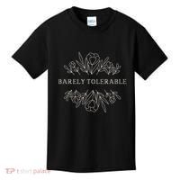 Barely Tolerable Pride And Prejudice Jane Austen Kids T-Shirt thumb 0