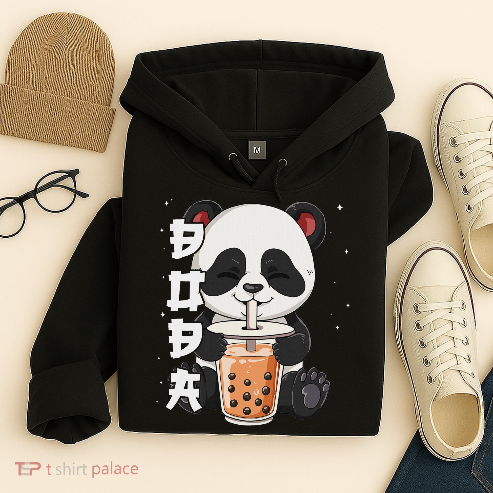 Bubble Tea Panda Boba Tea Hoodie