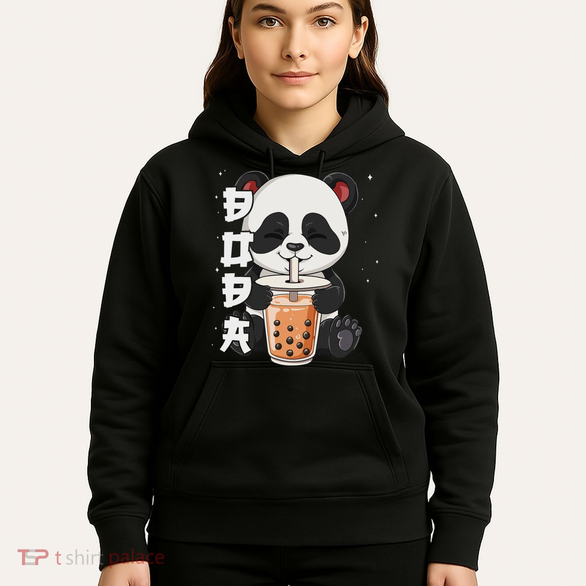 Bubble Tea Panda Boba Tea Hoodie