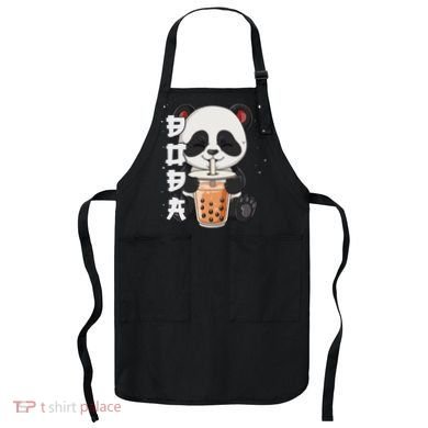 Bubble Tea Panda Boba Tea Apron