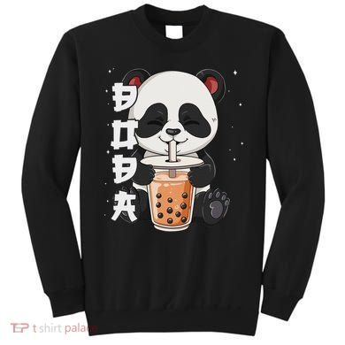 Bubble Tea Panda Boba Tea Sweatshirt