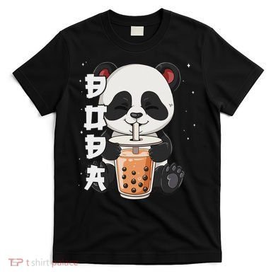 Bubble Tea Panda Boba Tea T-Shirt