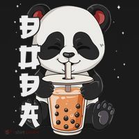 Bubble Tea Panda Boba Tea T-Shirt thumb 7