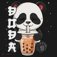 Bubble Tea Panda Boba Tea Bucket Hat thumb 4