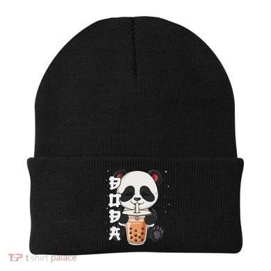Bubble Tea Panda Boba Tea Beanie