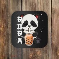 Bubble Tea Panda Boba Tea Coaster thumb 0