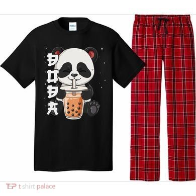 Bubble Tea Panda Boba Tea Pajama Set